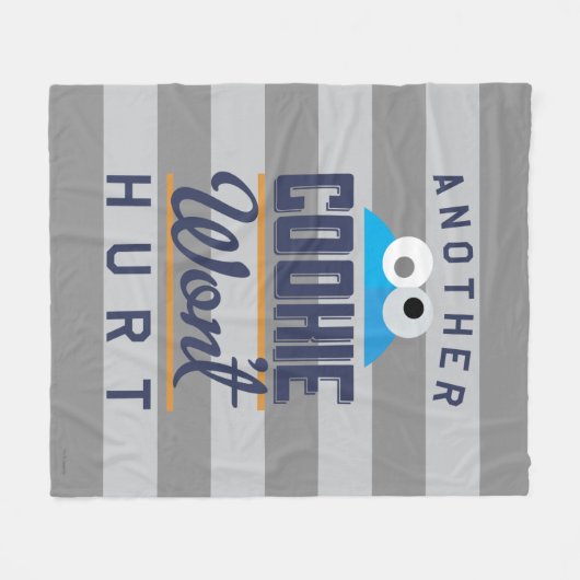 Cookie Won't Hurt Fleece Deken (Voorkant (Horizontaal))