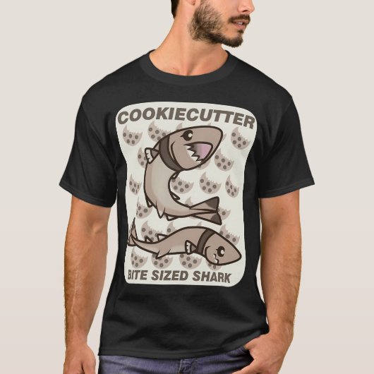 cookiecutterhaai t-shirt (Voorkant)