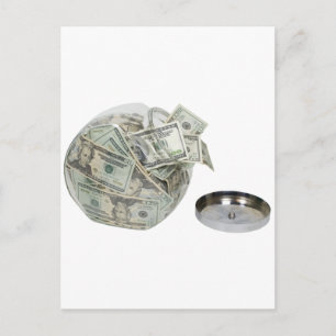 CookieJarMoney050110 Briefkaart