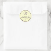 Cookielabels, Bodybutterlabels, Kaarslabels, Ronde Sticker (Tas)