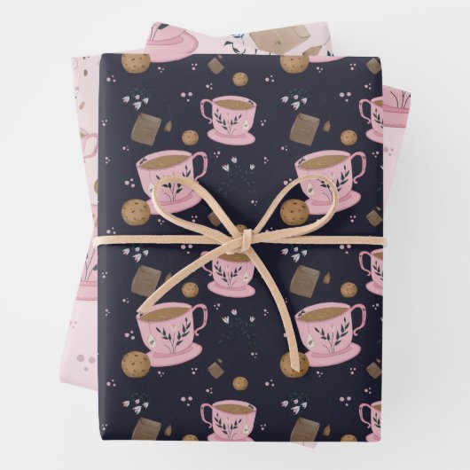 Cookies 3-pak Cadeauverpakking Inpakpapier Vel (In situ)