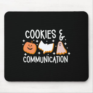 Cookies & Communicatie Grappig Halloween Ontwe Muismat