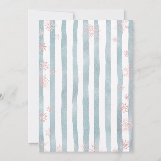 Cookies and Cocoa Christmas Kids Birthday Kaart (Achterkant)