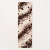 Cookies and Cream Milkshake Marble Texture Design Yogamat (Voorkant)