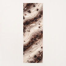 Cookies and Cream Milkshake Marmer Textuur Ontwerp