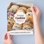 Cookies Bakery Flyer Sjabloon (Hand)