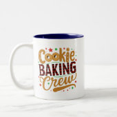 Cookies Baking Crew Grappig Tweekleurige Koffiemok (Links)