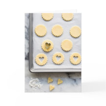Cookies blank greeting card