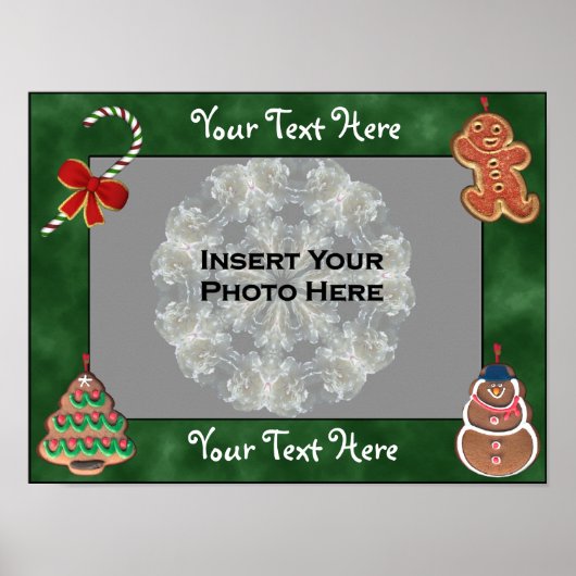 Cookies Candy Cane Holiday Lijst Voeg het Poster v (Voorkant)