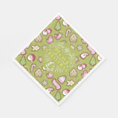 Cookies Christmas Green Servet (Hoek)