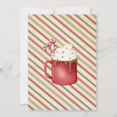 Cookies & Coca kerstfeest Kaart (Achterkant)