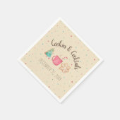 Cookies & Cocktails Christmas Cookie Exchange Servet (Hoek)