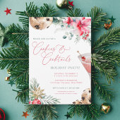 Cookies & Cocktails Kerstfeest Kaart