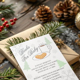 Cookies & Cocoa Baby Shower Books For Baby Informatiekaartje