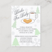 Cookies & Cocoa Baby Shower Books For Baby Informatiekaartje (Voorkant)