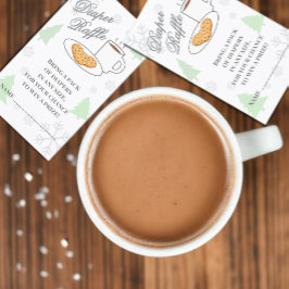 Cookies & Cocoa Baby Shower Diaper Raffle Informatiekaartje