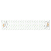 Cookies & Cocoa Baby Shower Korte Tafelloper (Horizontaal)