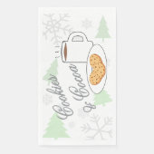 Cookies & Cocoa Baby Shower Servet (Voorkant)