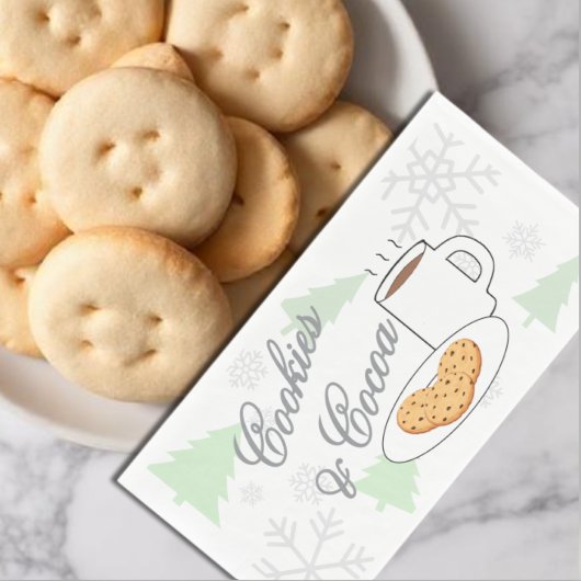 Cookies & Cocoa Baby Shower Servet