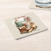 Cookies, Cocoa & Christmas Cheer Kartonnen Onderzetters (Schuin)