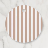 Cookies & Cocoa Favor-labels Bedankjes Labels (Achterkant)