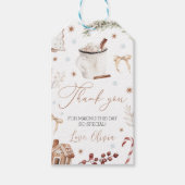 Cookies & Cocoa Favor-labels Cadeaulabel (Voorkant)