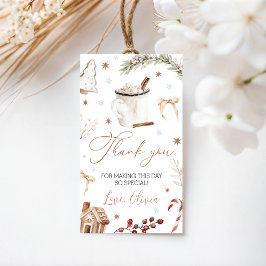 Cookies & Cocoa Favor-labels Cadeaulabel