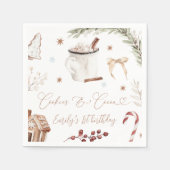 Cookies & Cocoa Napkin Servet (Voorkant)