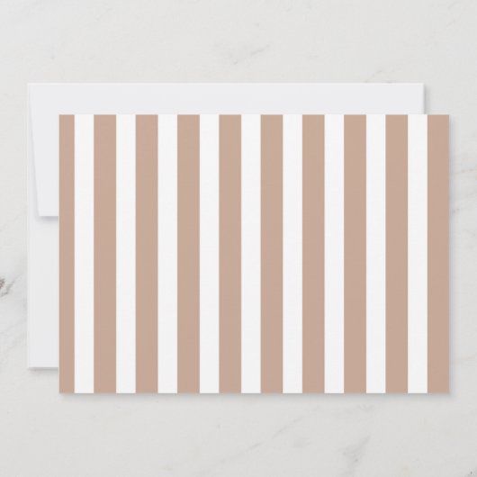 Cookies & Cocoa Photo Invite Kaart (Achterkant)