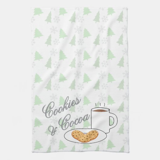 Cookies & Cocoa Theedoek (Verticaal)