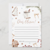 Cookies & Cocoa Time Capsule Card Kaart (Voorkant)