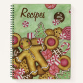 Cookies Cookbook Recept Notitieboek Cadeau (Voorkant)