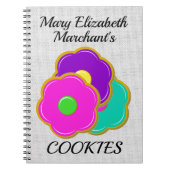COOKIES Creëer vóór ... Notitieboek (Voorkant)