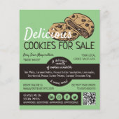 Cookies Design, Cookie Sales Fundraising Flyer (Voorkant)