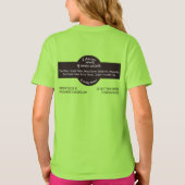 Cookies Design, Cookie Sales Fundraising T-shirt (Achterkant)