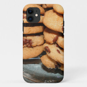 Cookies dessert Chocolate Chip Sweets personaliser iPhone 11 Hoesje