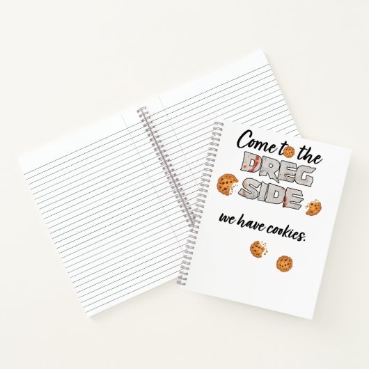 Cookies Dreg Spiral notebook Notitieboek (Binnen)