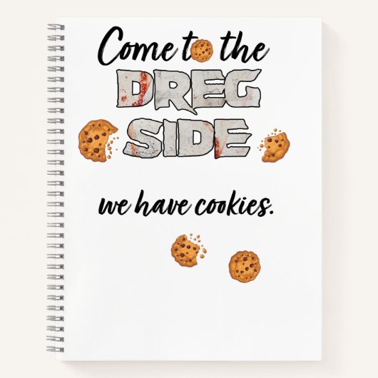 Cookies Dreg Spiral notebook Notitieboek (Voorkant)