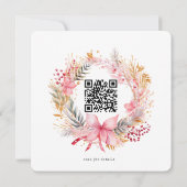 Cookies en Cacao Holiday Party Uitnodigen Kaart (Achterkant)