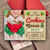 Cookies en cacao | Hot Chocolate Kerstfeest Kaart