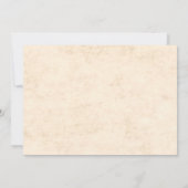 Cookies en cacao - met foto-uitnodiging kaart (Achterkant)