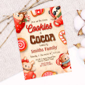 Cookies en Cacao - Vakantie Party Kaart