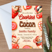 Cookies en Cacao - Vakantie Party Kaart