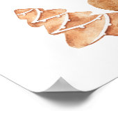 Cookies en Cacao Verjaardag Welkom Poster (Hoek)