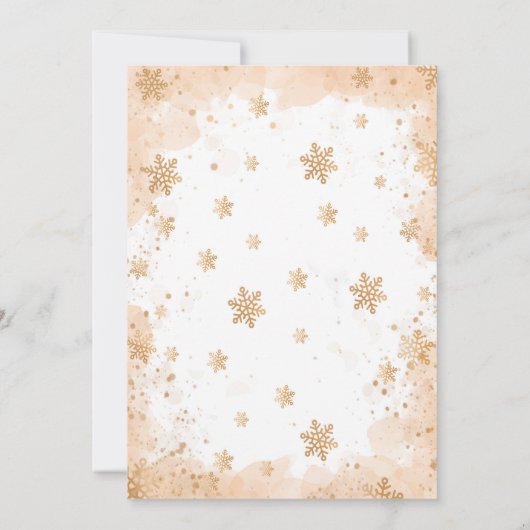 Cookies en Cacao Verjaardagsfeestuitnodiging Kaart (Achterkant)