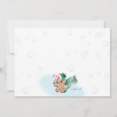 Cookies en Cocoa Cookie Exchange Party Uitnodiging (Achterkant)