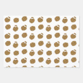 Cookies en Kruimels Eerste Verjaardag Baby shower Inpakpapier Vel (Voorkant 2)