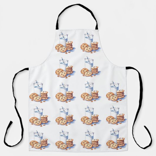 Cookies en Milk Cookie All-Over Print Schort (Voorkant)