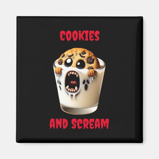 Cookies en Schreeuw Magneet (Voorkant)