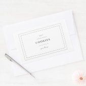 Cookies Food Label Stickers (Envelop)